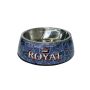 Dog Bowl With Print - Royal