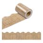 Craft Classroom Decor Burlap Bulletin Board Border Scalloped Trim - 22M