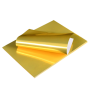 Pet Self-adhesive Waterproof Printable Vinyl A4 5 Sheets - Gold