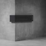 House Number & Mailbox D02 - 325H X 500D X 1500W Matt Black No