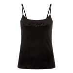 Hotel Karl Velour Camisole -black