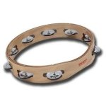 10" Maple Tambourine With 8 Jingles