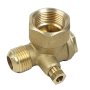 Gav Non-return Valve 3/4"F - 1/2"M Nbr