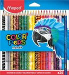 MAPEX Maped Animal Triangular Colour Pencils 24'S