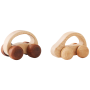 Wooden Baby Car Toys Wood Push Car For Toddler Baby Grip Toy Car
