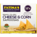 Frozen Cheese And Corn Samoosa 12 Pack