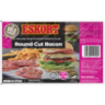 Eskort Round Cut Bacon 200G