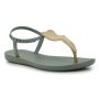 Class Floral Slingback Sandal - Green Gold - 9
