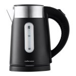 Mellerware Siena Compact 0.8L 900W Cordless Kettle Black White