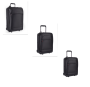 Cellini Pro X 3 Piece Set Pullman With Oversized Fastline Wheels Black