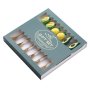 6 Pcs Stainless Steel Flatware Creative Fruit Shaped Spoons And Forks - Green Gift Box