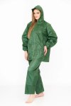 Senza’s Two-piece Heavy-duty Zipper Raincoat Set With Hood & Drawstring For Men & Women