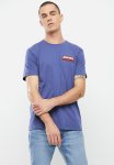 Gas Horns Tee - Dusty Blue