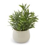 White Herb Pot 24X10CM