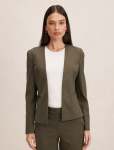 Farrah Fitted Blazer - 16 Deep Olive