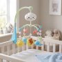 Rotating Musical Baby Crib Mobile With Projection