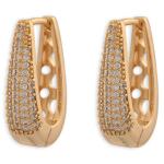 Goldair Gold Raindrop Huggie Earrings