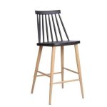 Cafe Bar Chair - Blue