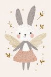Ballerina Bunny - Wall Art Print - A1