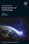 Handbook On Geographies Of Technology Hardcover