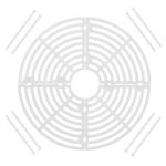 3PCS White Plant Guardrail Set 52CM Diameter With 12 Nails