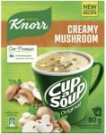 Creamy Mushroom Cup A Soup