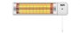 Alva 1200W Silver Electric Quartz Bathroom Heater