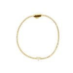 Georgini Sweetheart Tennis Bracelet - Gold - 18CM
