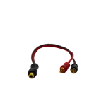 IPWRCA2MIF-RBK Ice Power 2M X 1F Rca Splitter