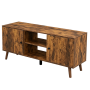 Tv Stand Wooden Media Console Storage Drawer Modern Cabinets Living Room