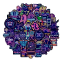 Custom Neon Light Sticker Mix 2 - 50 Piece