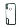 Clear Antiburst Rubber Case With Color Outline For Huawei Y9 Prime '19