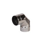 Tech 125MM Bend 90 Deg S S Single Wall