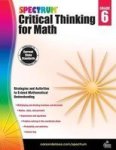 Spectrum Critical Thinking For Math Grade 6 Paperback