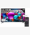LG 43 Inch Uhd Ai HDR10 WEBOS25 Smart Tv