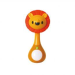 Bo Jungle Light & Music Rattle Lion