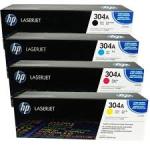 HP 304A Original Multi Pack Toner Cartridges B y m c