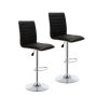 Nu Dekor - Allister Bar Stool - Set Of 2 - Black