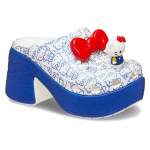 Hello Kitty Siren Clog - White M9W11