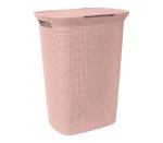 Ezy Storage Mode 57L Laundry Hamper - Pink