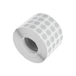 Dayglo Label Round 13MM Grey 1 X 5000