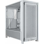 FRAM E 4000D Mid-tower PC Case No Fans - White.