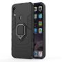 Kickstand Ring Stand Tiger Armor Case For Xiaomi Redmi 6 - Black