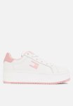 Tommy Hilfiger Flatform Leather Sneaker - Chalky Pink
