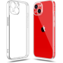 Apple Iphone 13 Clear Shockproof Case With Camera Lens Cut-out