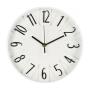 Wall Clock Jumbo 3D No White 25CM