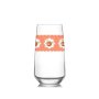 3 Piece 480ML Flower Pattern Hi Ball Glass