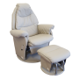 Babyhood Vogue Feeding Glider Chair & Ottoman