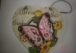 Butterfly Wall Plaque GS4