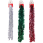 Christmas Tinsel 4 Ply 50MM X 2M Colour May Vary